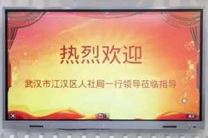 武汉市江汉区人社局一行领导莅临南沙mk(中国)一站式服务体育集团指导